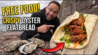 Free Food! Foraging Wild Oysters &amp; Cooking the Ultimate Crispy Flatbread