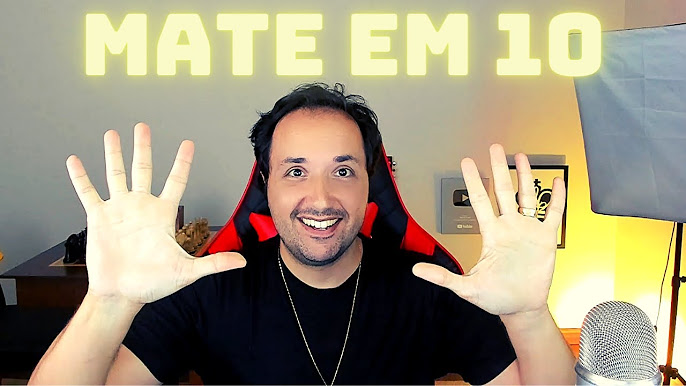 EPISÓDIO 5: Dar Xeque nem sempre é bom, xeque-mate sim! Mate em 10