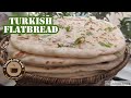 Turkish bread in pancooking with asifa   fluffy  soft  turkish style flatbread  bazlama