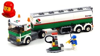 Lego City 3180 Tank Truck Lego Speed Build - YouTube