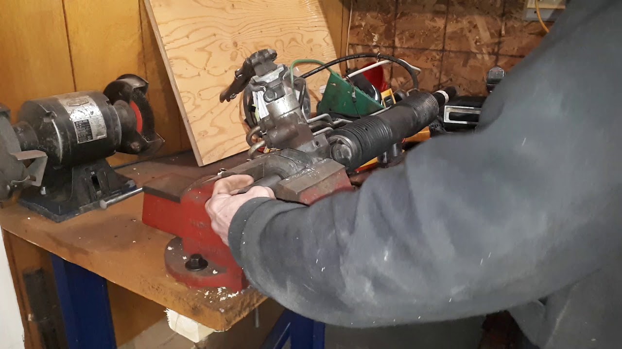 Rack and pinion bushing adjustment - YouTube