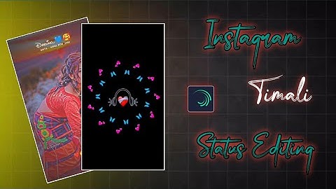 Instagram video editing alight motion full Project | Ghanshyam Rathva New Timali Status Editing 2024