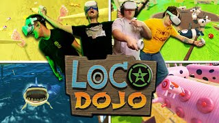 Let's Play Loco Dojo - What if Mario Party Was in VR?