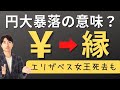 ¥から縁へ。円の大暴落の意味とは?〜エリザベス女王 死去からの大転換