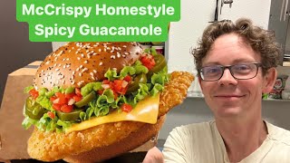 McDonalds Mc Crispy Homestyle Spicy Guacamole Burger im Test!