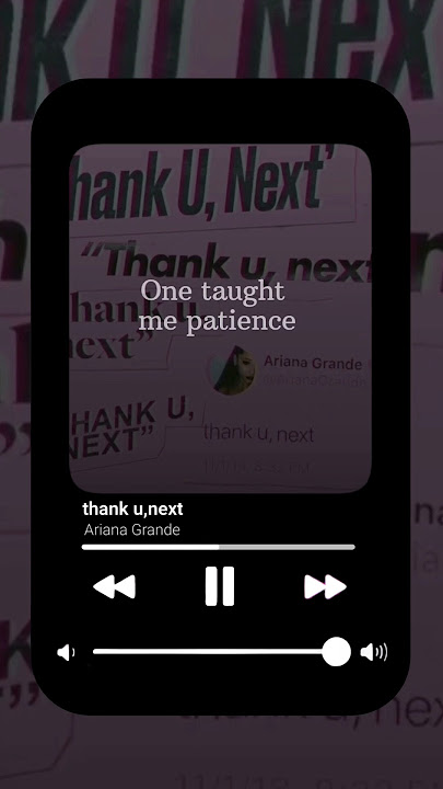 'Thank U, Next' - Ariana Grande | Lyrics Video | Lyrics World #status #arianagrande #thankunext