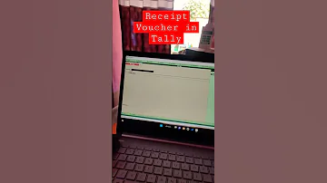 Receipt Voucher Entry In Tally 