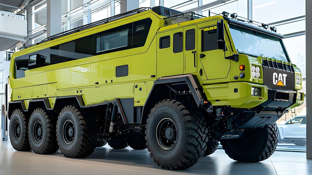 The SHOCKING TRUTH About 2026 Caterpillar 8×8 Overland RV