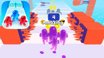 Join Blob Clash 3D - All Levels Gameplay Android, iOS