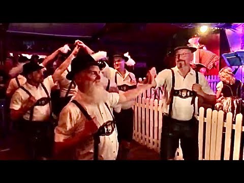 The gay Schuhplattler dancers from Berlin at GayWiesn 2019