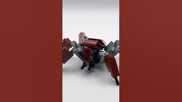 Ultimate LEGO Crab Droid! #lego #starwars