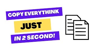 How to copy text from protected sites || copy Everything just in 2 seconds | Asad Tech