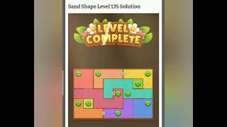 Sand Shape All Levels 131 - 132 - 133 - 134 - 135 - 136 - 137 - 138 - 139 - 140 Solution Walkthrough