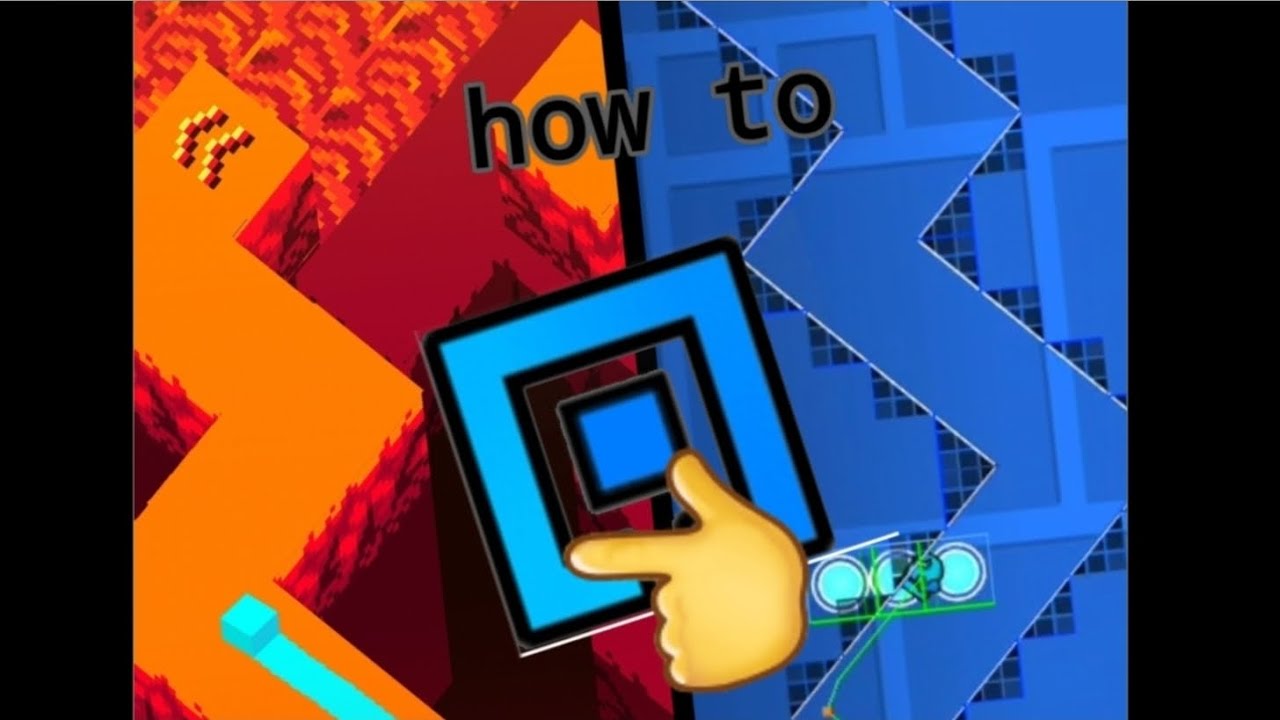 how to make a dancing line level #geometrydash - YouTube