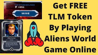 How To Mine TLM Crypto Coin by Playing Alien Worlds Game screenshot 5