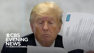 Video of Trump deposition shows former president pleading the Fifth