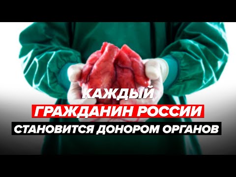 Каждый гражданин России становится донором органов - Специальный репортаж