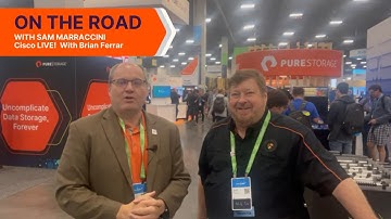 Pure on the Road | Cisco Live! 2022 | Cisco Pure Overview with Brain Ferrar