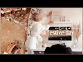 A FESTIVE DAY | christmas traditions with mum, baking gingerbread + our new office ✨