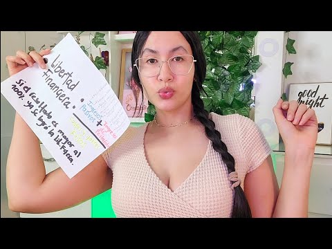 asmr CLASE de FINANZAS | LIBERTAD FINANCIERA ¿Qué es? y ¿Cómo se logra?