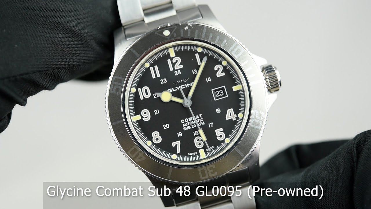 Glycine Combat Sub 48 GL0095 (Pre-owned) - SeriousWatches.com