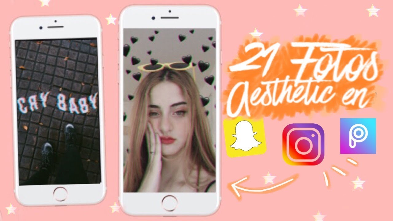 21 IDEAS PARA FOTOS AESTHETIC en Snapchat, Instagram, picsart y snow
