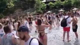 Lumi i Shalës, Shqipëri, weekend party, talava, srespektohen masat e pandemis..