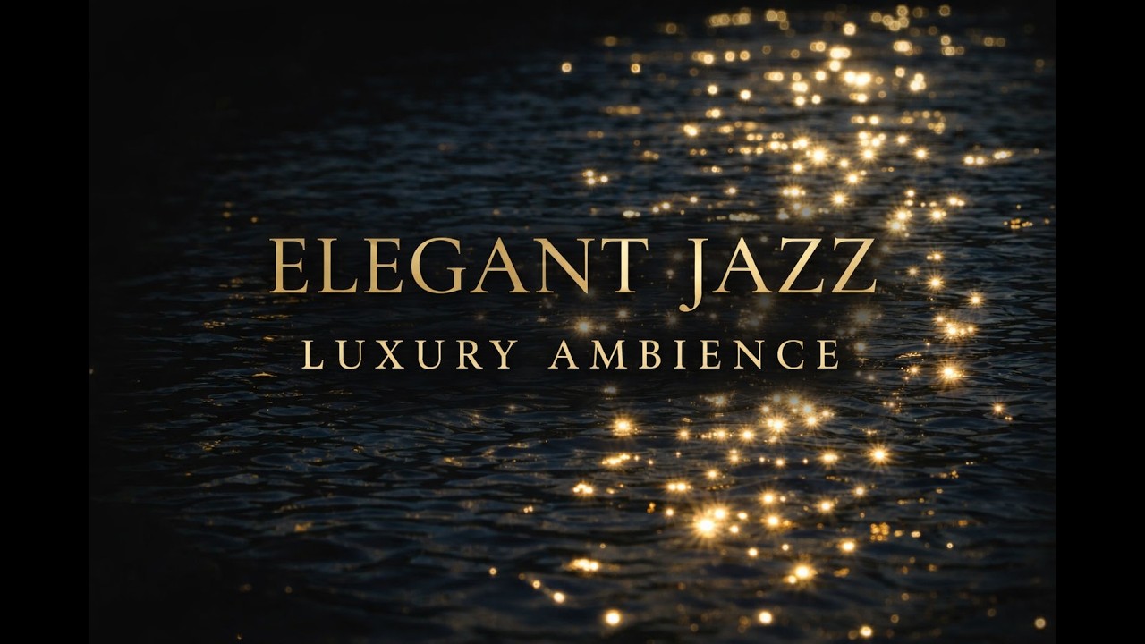 10 Hours Luxury Jazz for Restaurants & Hotel Lobby | Elegant Water Ambience Background Music