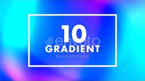 10 Gradient Background Vol 1 - After Effects Templates Project Files [Video Hive]