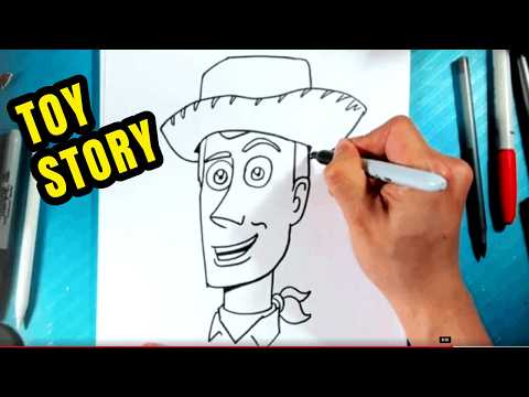Draw with Me : TOY STORY - Woody