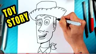 Draw with Me : TOY STORY - Woody