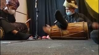 Gendang ketawak (musik iringan silat melayu) Pekanbaru Riau Indonesia