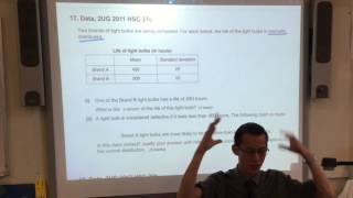 Normal Distribution HSC question (defective light bulbs) Normal Distribution HSC question (defective light bulbs)