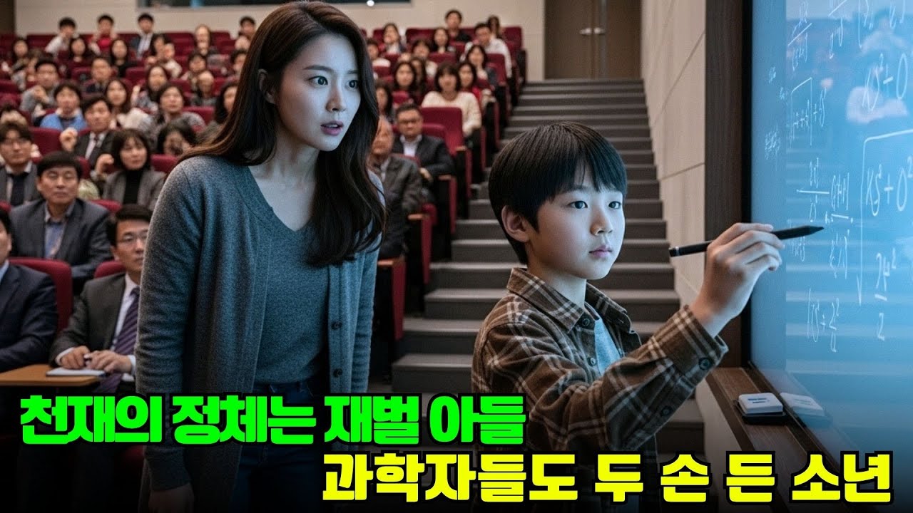 “미래를 예언하는 5살 천재 소년, 전 세계를 놀라게 한 수학의 신! 알고 보니 세계 최고 재벌의 아들이었다