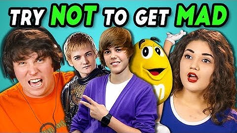 COLLEGE KIDS REACT TO TRY NOT TO GET MAD CHALLENGE #2