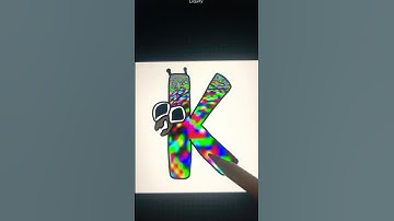 Alphabet lore #satisfying #fyshorts #pixelart #tiktokart #shorts #alphabetlore #K #requestedvideo