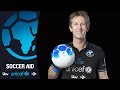 Welcome back to the manu legend edwin van der sar  soccer aid for unicef