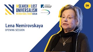 Opening session: Lena Nemirovskaya