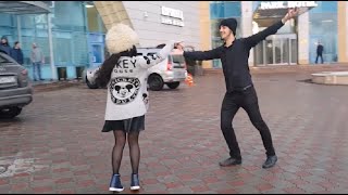 Парень И Девушка Танцуют Очень Красиво В Москве Kavkaz Dance 2023 Лезгинка ALISHKA Чеченская Песня