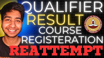What After Result? Course Registration & Reattempt Full Guide! Qualifier IIT Madras BS Data Science
