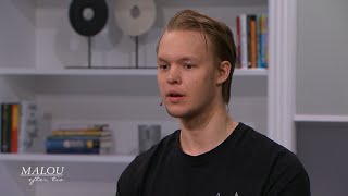 Ishockeymålvakten Linus Söderström: ”Adhd och asperger är särbegåvningar” - Malou Efter tio (TV4)