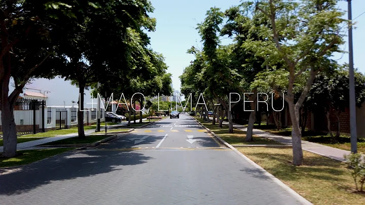 Walking in San Isidro, (Lima, Peru pt. 6) - 4K