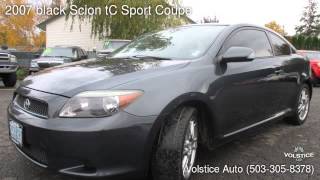 2007 black Scion tC Sport Coupe - Milwaukie, OR 97222 - Used Cars