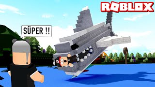 Köpek Balığı Gemisi Yaptık!! - Panda ile Roblox Build A Boat For Treasure