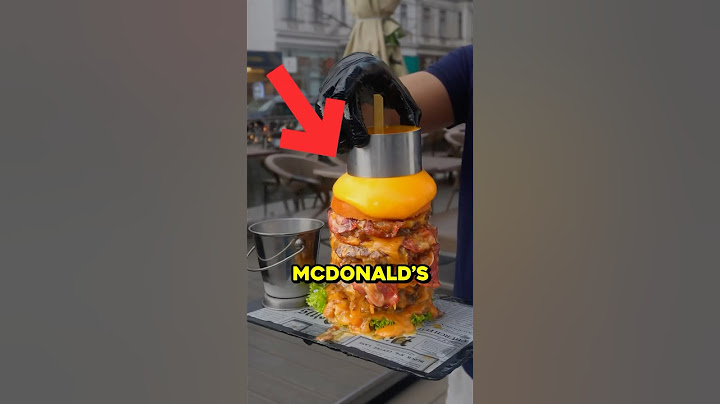 Why McDonald’s Hates Their Own Food 🤯