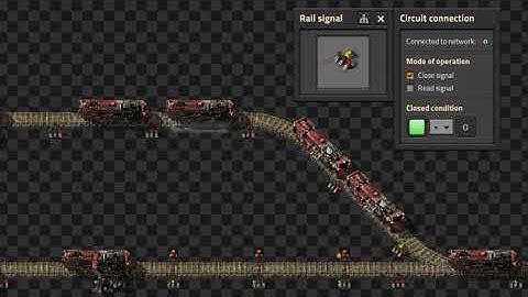 Factorio Train Priority Demo