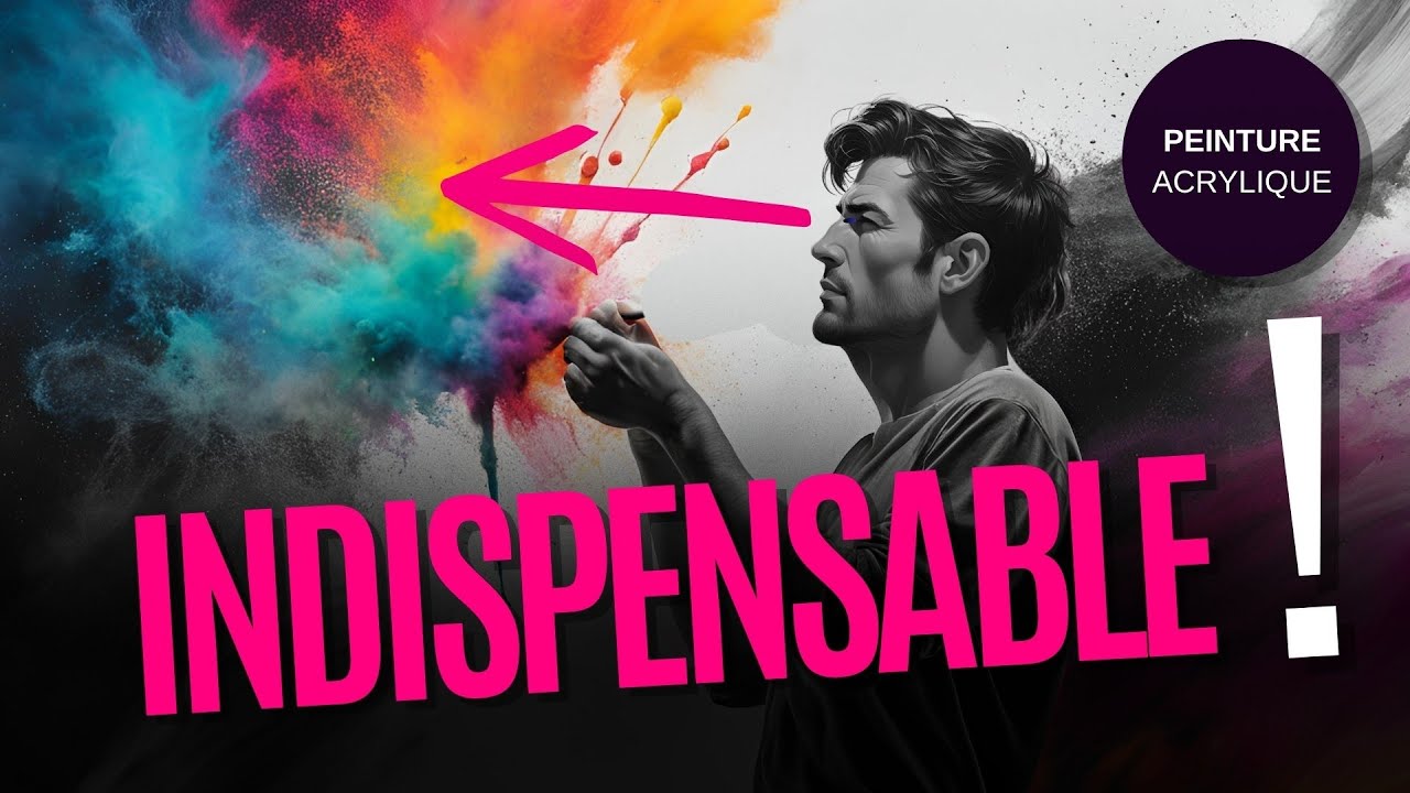 Pourquoi vous DEVEZ plisser les yeux devant votre toile ! - YouTube