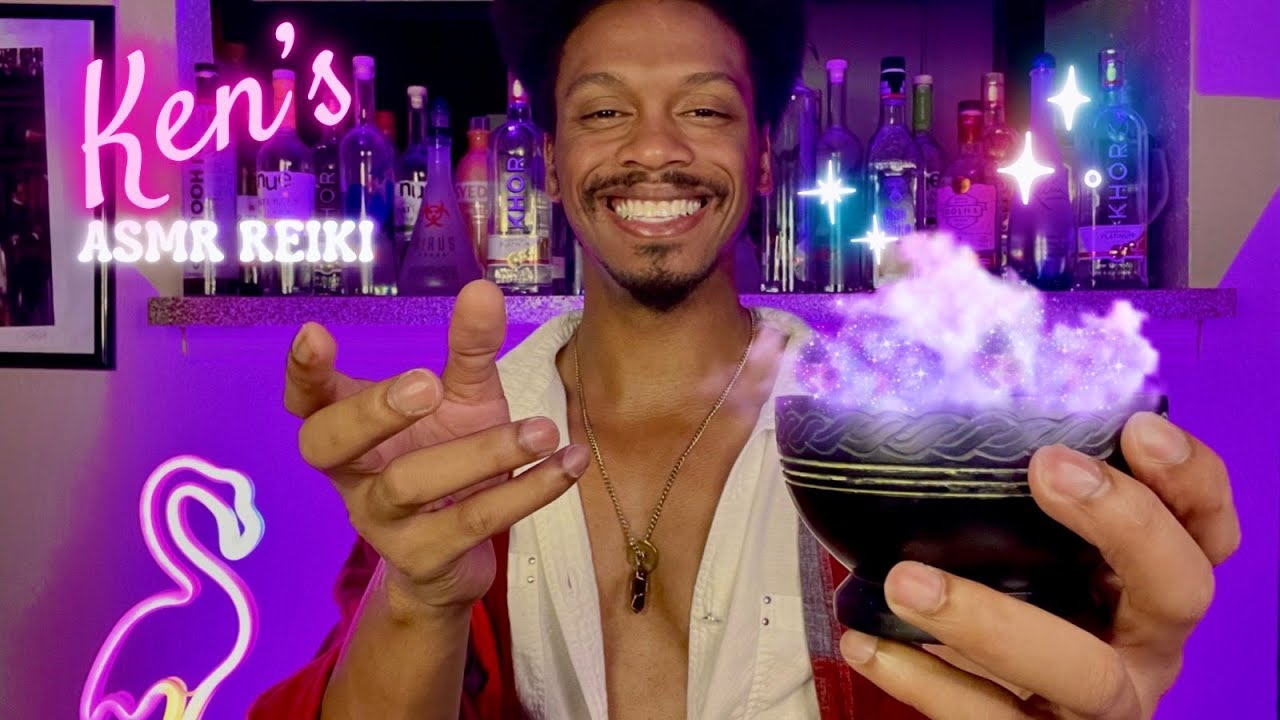 Ken's ASMR REIKI SESSION | Negative Energy Removal | ASMR Barbie Role ...