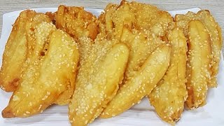 THE SECRET OF CRISPY AND CRISPY SESAME FRIED BANANAS THAT MANY PEOPLE LOVE @DapurAyami