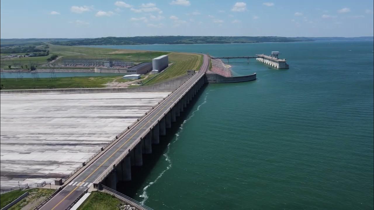 Fort Randall Dam, Lake Francis Case, SD Missouri River YouTube